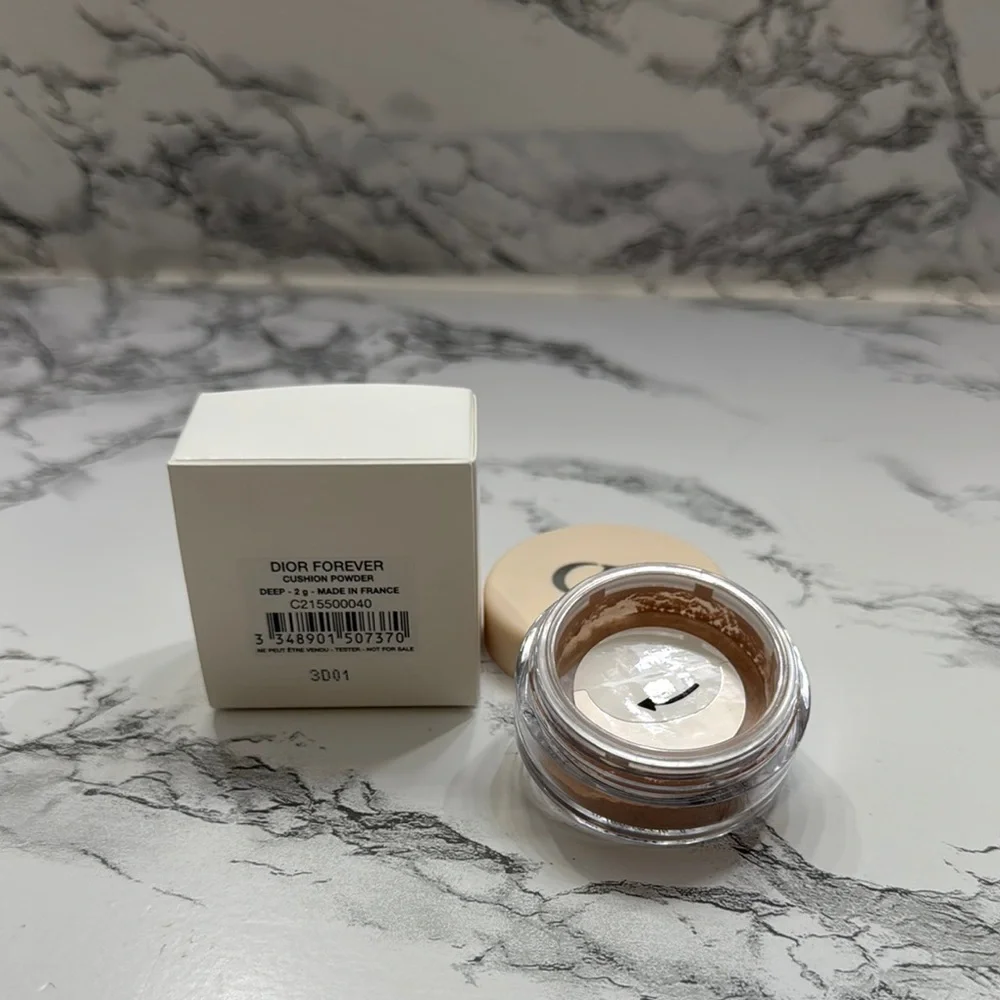 NWT Dior Forever Cushion Powder- Deep Never used Jar still sealed Still in box